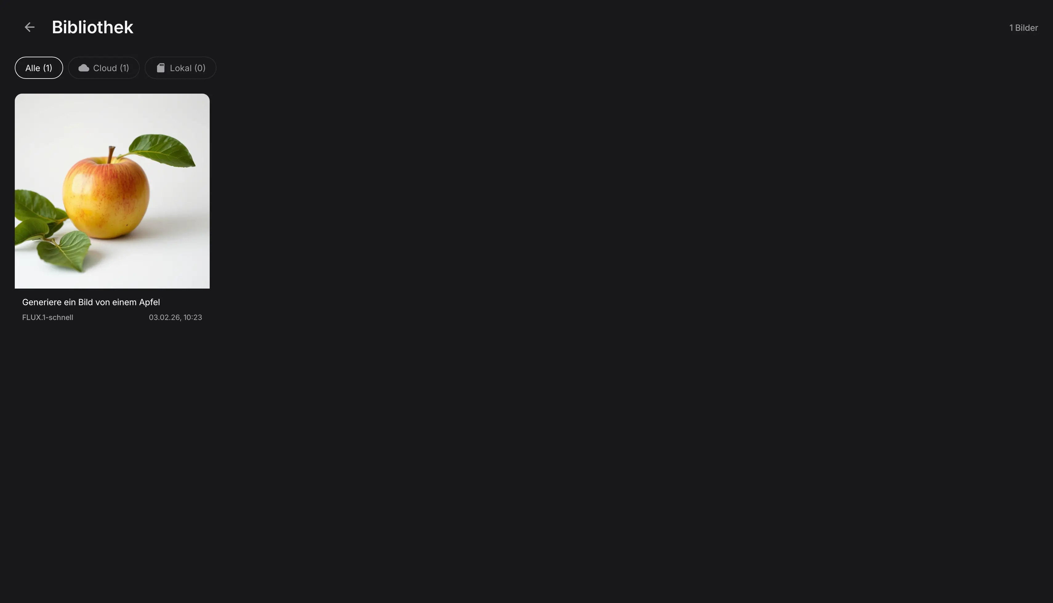 Lurus – Ihre Medien-Bibliothek – Screenshot