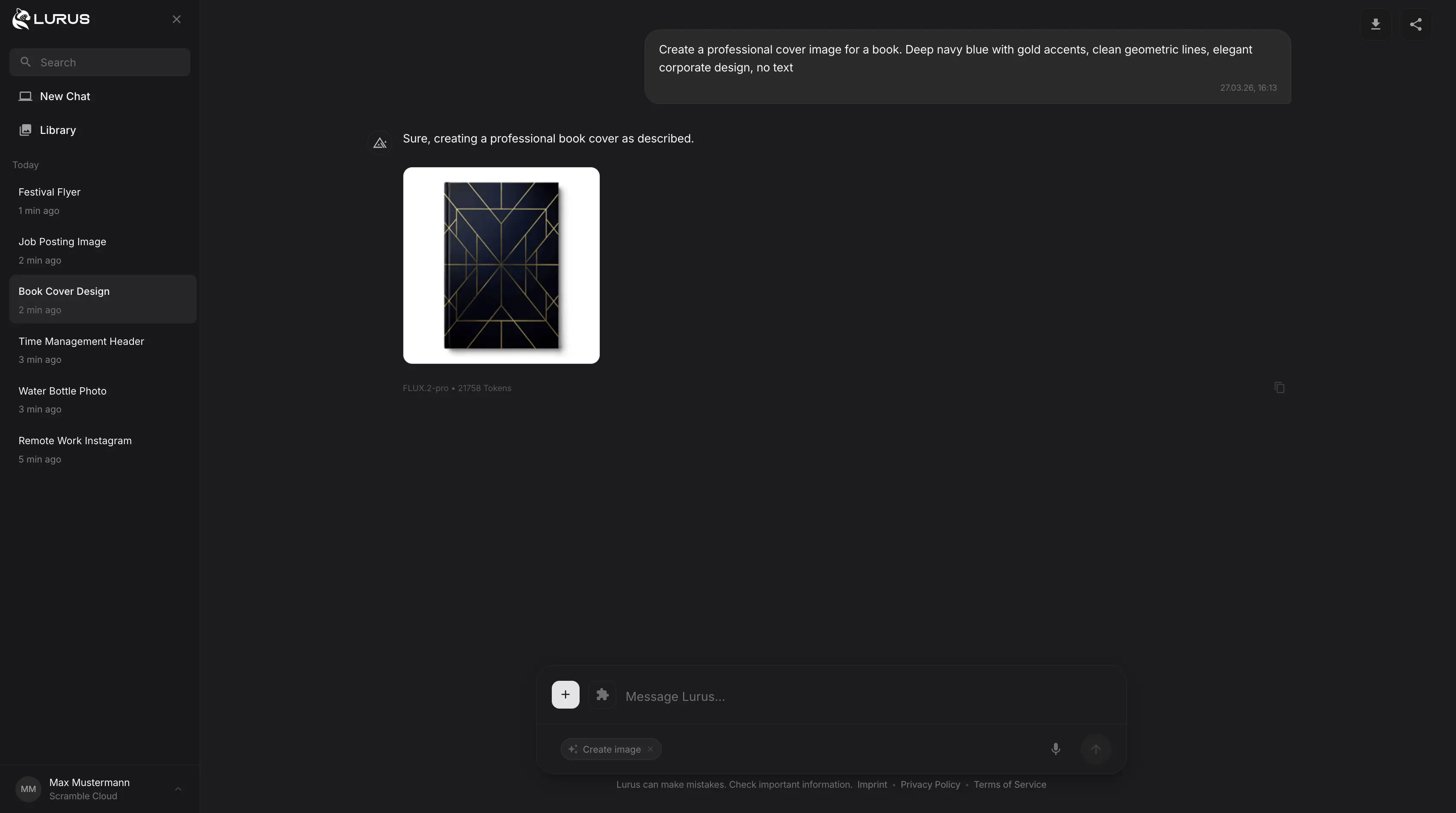 Lurus Image Generation Presentation